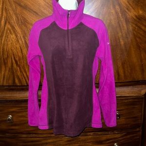 COLUMBIA - Activewear Lightweight Fleece Pullover- XS